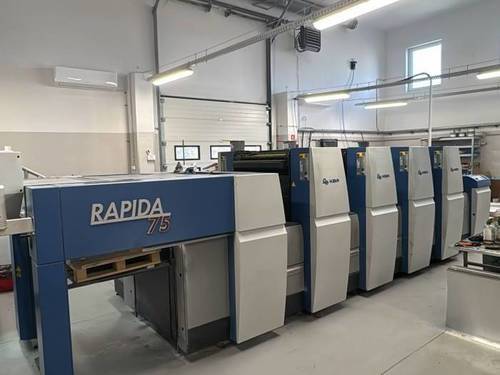 Offer 382829, a KBA-RAPIDA RAPIDA 75-4 from 2008