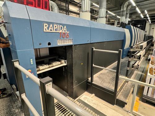 Offer 382145, a KBA-RAPIDA RAPIDA 106-8+LTTL CX ALV2 from 2017