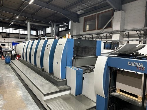 Offer 381985, a KBA-RAPIDA RAPIDA 105-6+L (2000+) from 2004