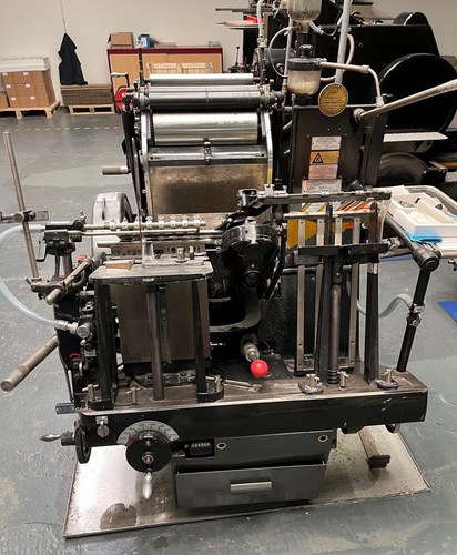 Offer 374763, a HEIDELBERG TIEGEL-T from 1968