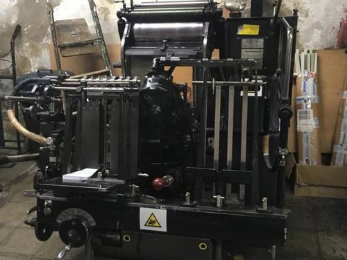 Offer 362701, a HEIDELBERG TIEGEL-T from 1973