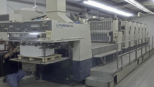 Offer 348685, a KOMORI LITHRONE 640+CX from 1995