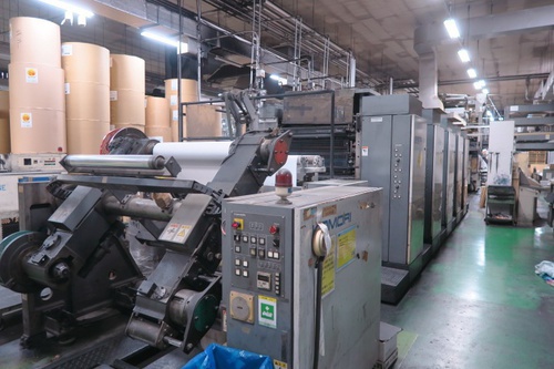 Offer 376971, a KOMORI SYSTEM 35 LR-435 from 2001