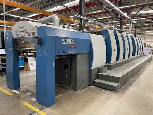 Offer 380043, a KBA-RAPIDA RAPIDA 106-8 from 2016