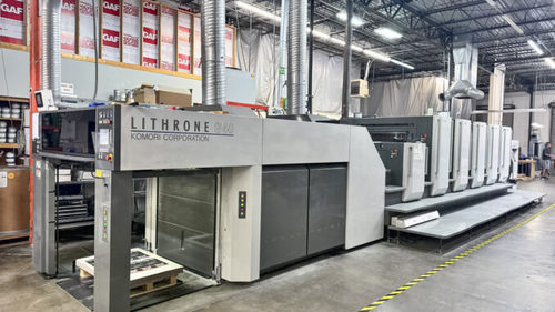 Offer 374258, a KOMORI LITHRONE GL 540 from 2015