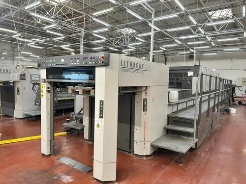 Offer 374395, a KOMORI LITHRONE LS 640 C (X) (2000+) from 2007