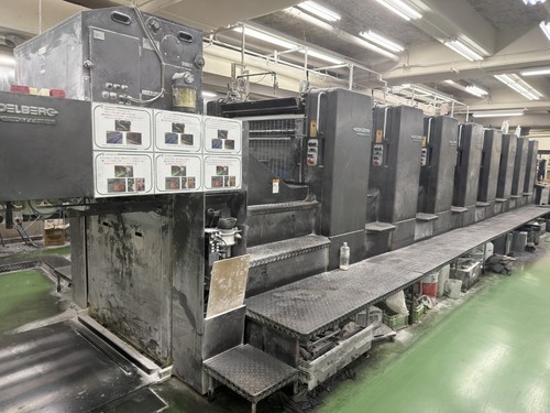 Offer 382464, a HEIDELBERG SM 102-8P5 from 1998