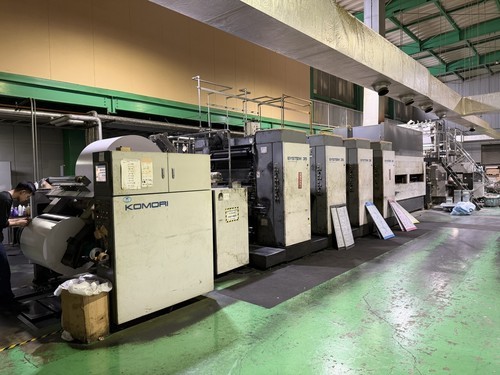 Offer 381775, a KOMORI SYSTEM 35 LR-435 from 1999