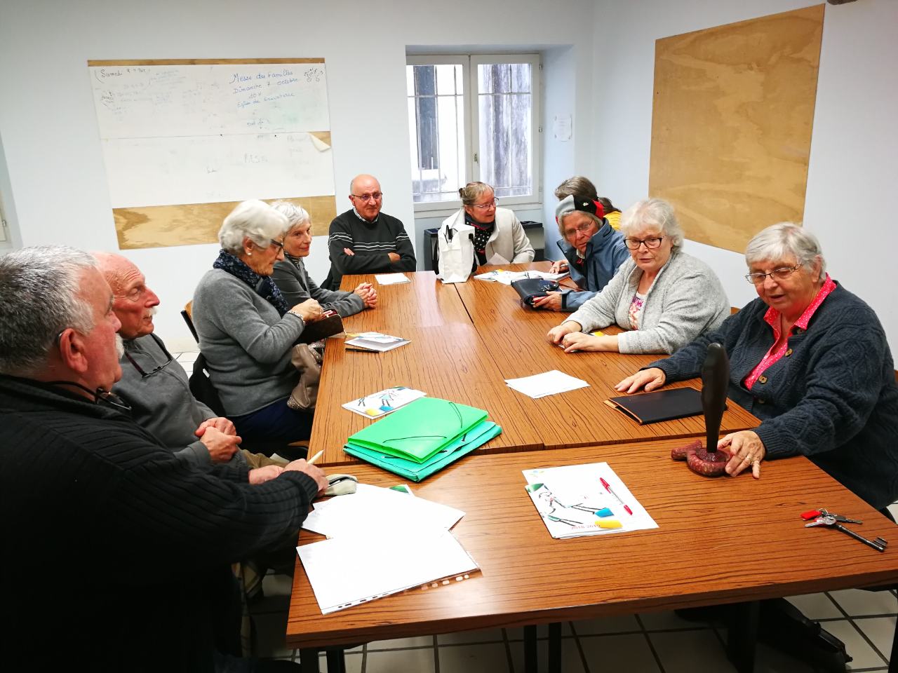 Une rencontre au MCR - Mouvement des chrétiens retraités