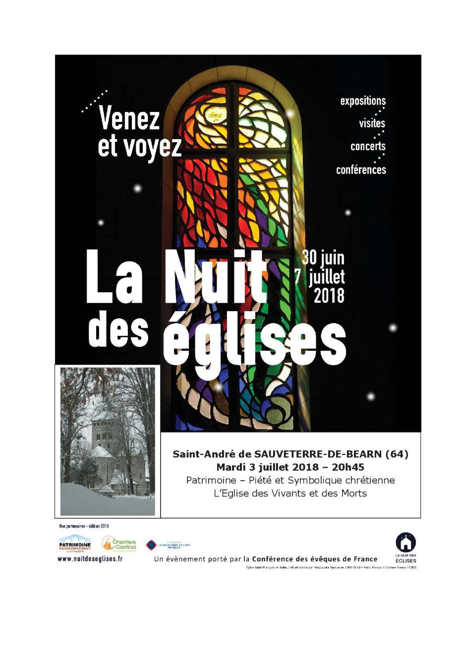 Nuit des églises St André de Sauveterre