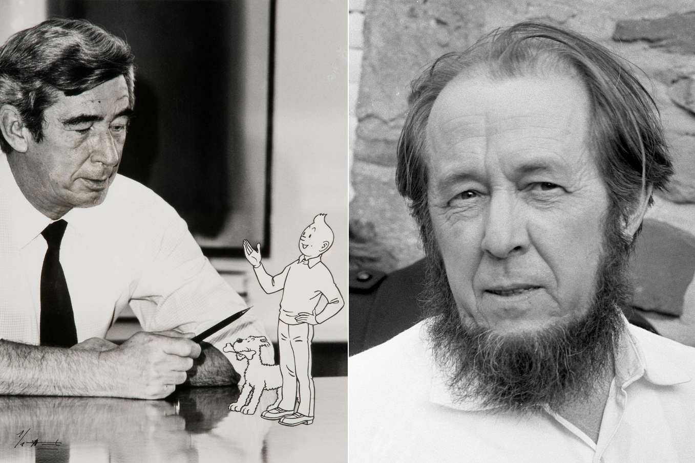 Hergé et Soljenitsyne