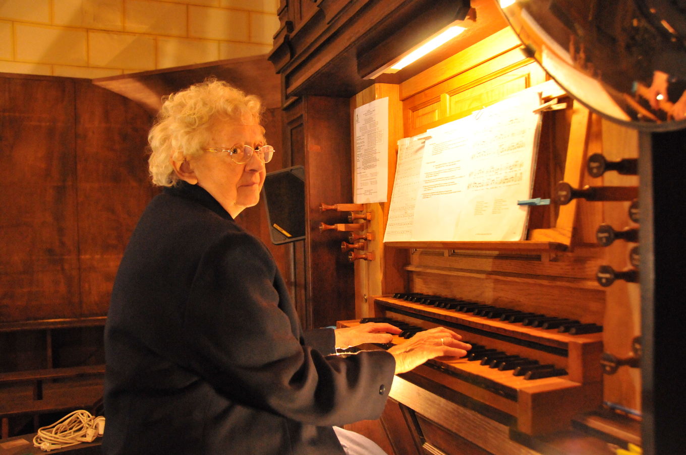 Note mélodieuse : Sr Thérèse à son orgue