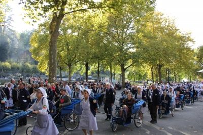 L'Hospitalité Basco-Béarnaise accompagne les malades à Lourdes du 15 au 18 septembre 2017