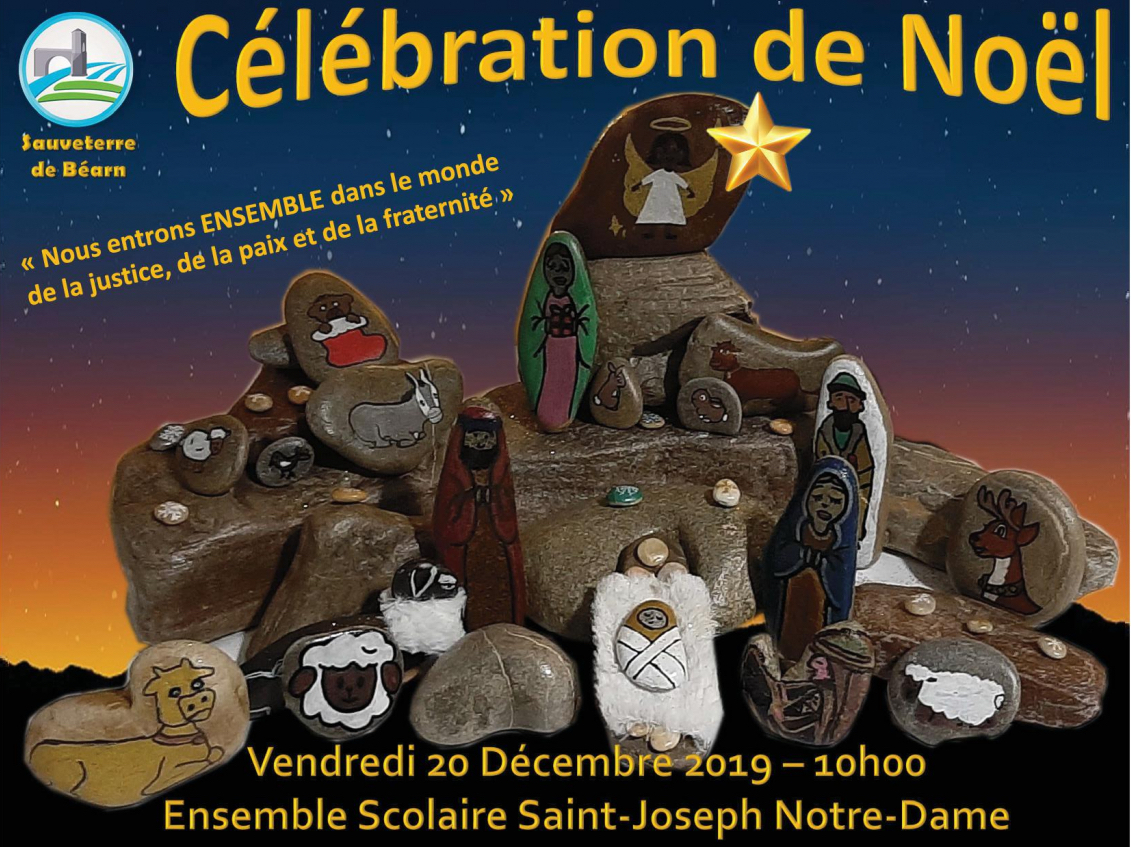 Célébration de Noël de l'ensemble scolaire Saint-Joseph Notre-Dame de Sauveterre