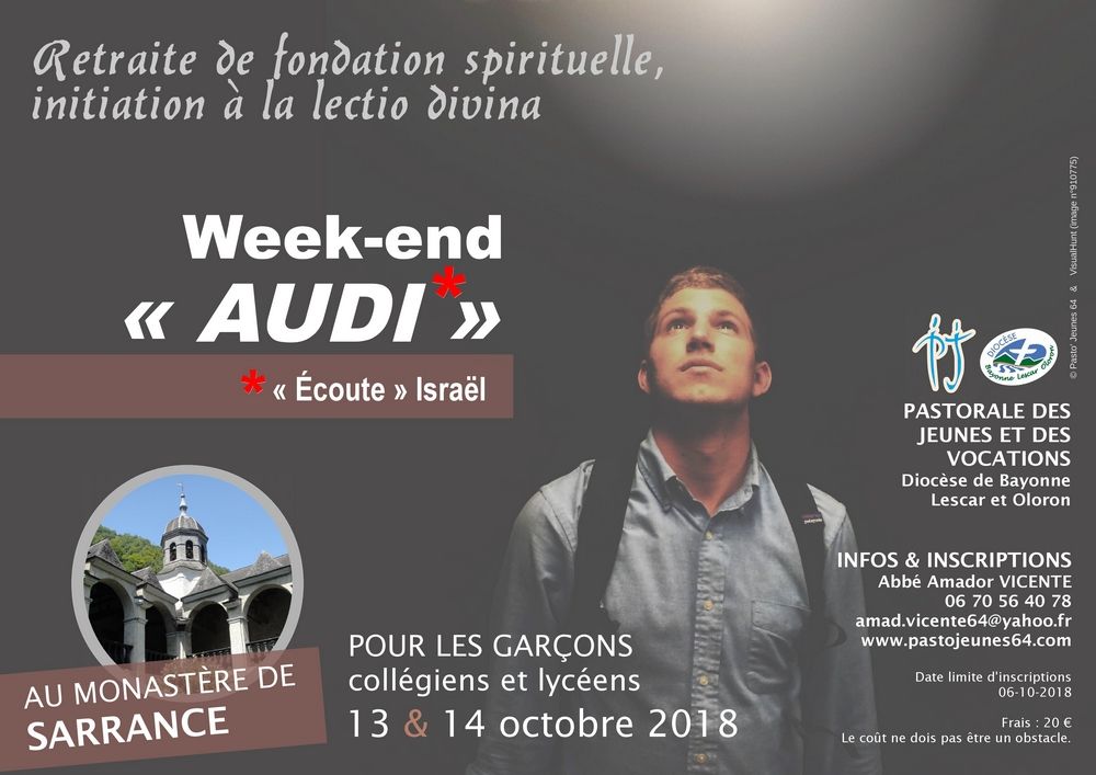 Week-end «Audi» à Sarrance pour réfléchir à l'appel de Dieu pour les garçons