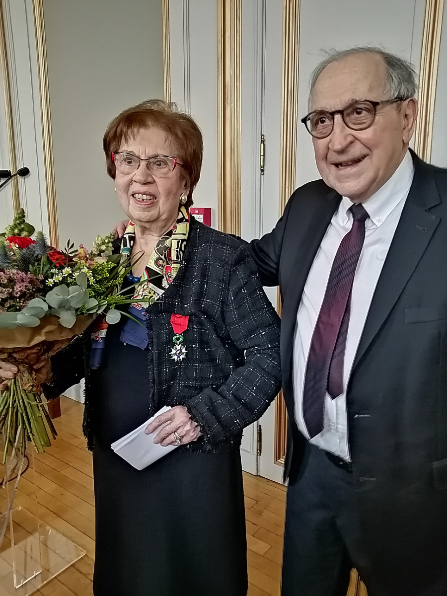 Mairie de Bayonne : l'universitaire Josette Pontet a reçu la Légion d'Honneur