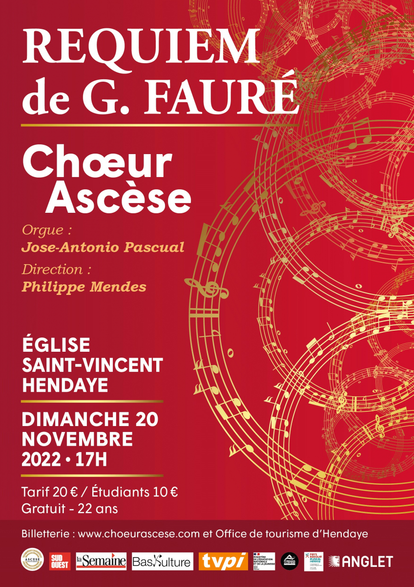 Hendaye : le Requiem de Fauré par le Chœur Ascèse