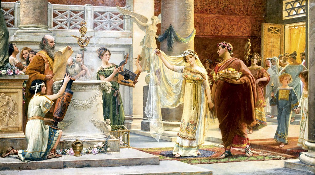 Le mariage dans la Rome antique Emilio Vasarri. Boda romana..jpg
