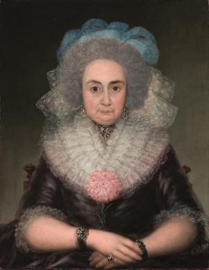 La mère de Antonio Adán de Yarza, Bernarda Tavira par Goya