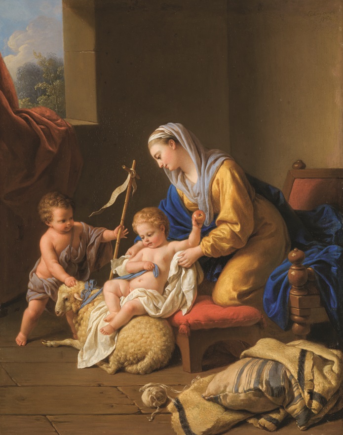 Jésus - Marie - Jean le Baptiste de Noël biblique