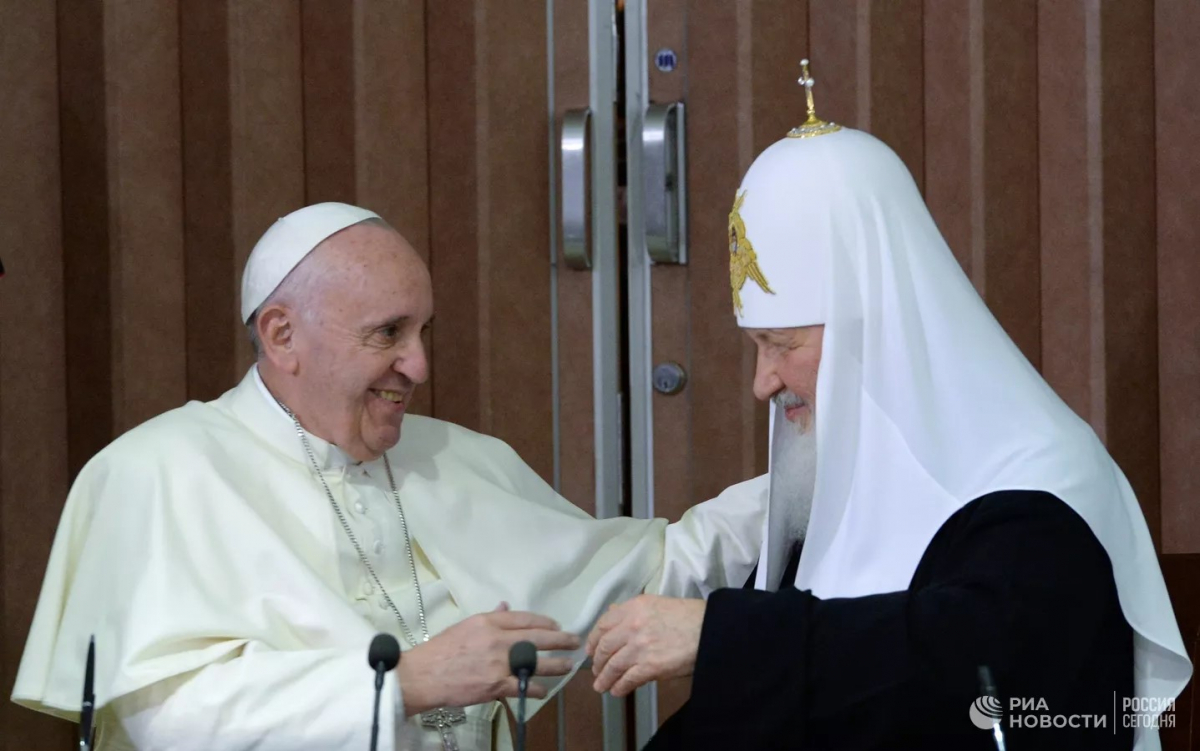 zLe Pape et le Patriarche.jpg