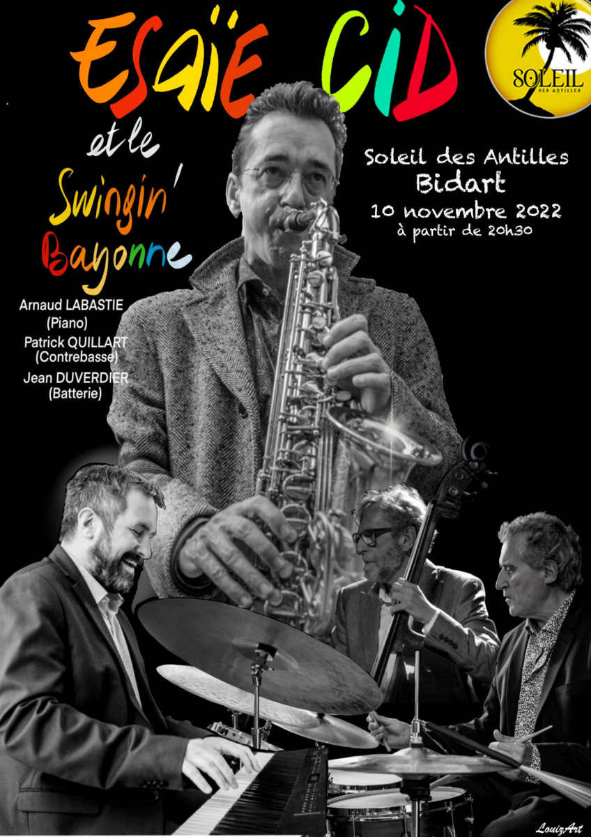 Bidart : le saxophoniste/clarinettiste Esaïe Cid va faire jazzer le Soleil des Antilles !
