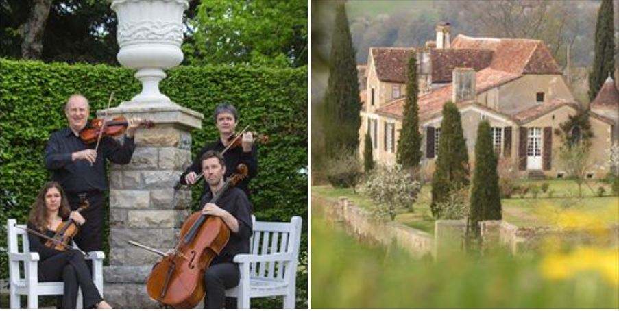 La musique du Quatuor Arnaga, entre vin et chocolat