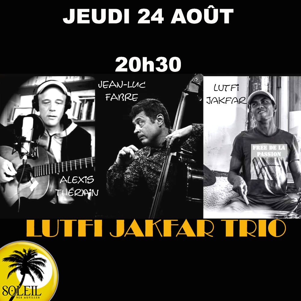 Bidart : Lutfi Jakfar Trio au "Soleil des Antilles" jeudi prochain