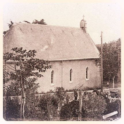 église Sainte-Marie Anglet La première chapelle construite en 1863.jpg