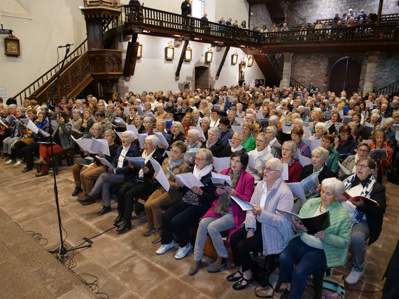 Ossès : "Kanta Jaunari", le rassemblement des chorales paroissiales basques