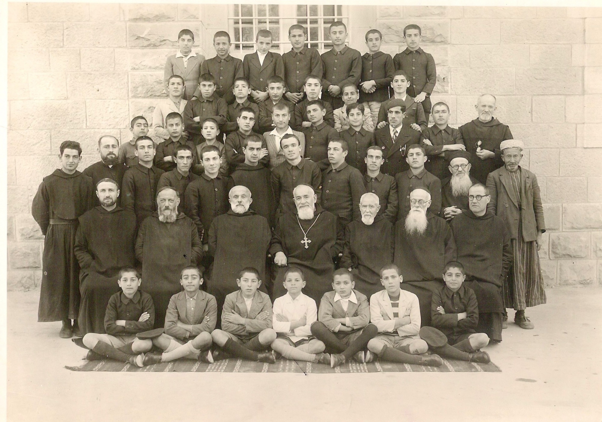 Les Bénédictins de Belloc à Jérusalem séminaristes & moines.jpg