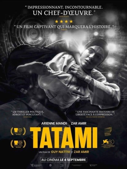 Tatami (103’)- Film américano-géorgien de Zar Amir Ebrahimi et Guy Nattiv