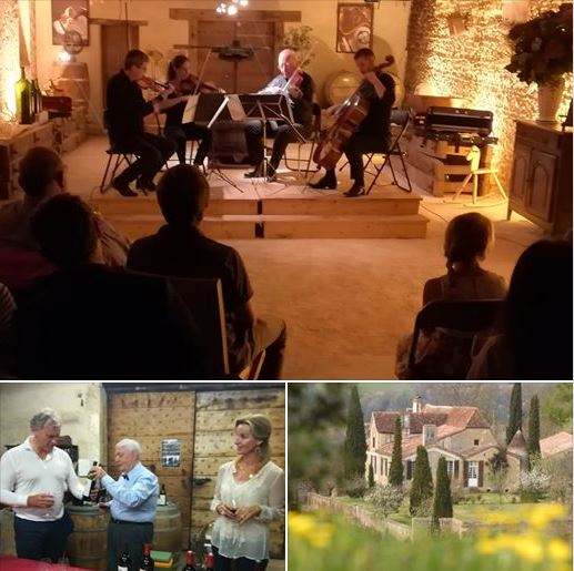 Patrimoine : une soirée   « Musique & Vins » au château de Cabidos