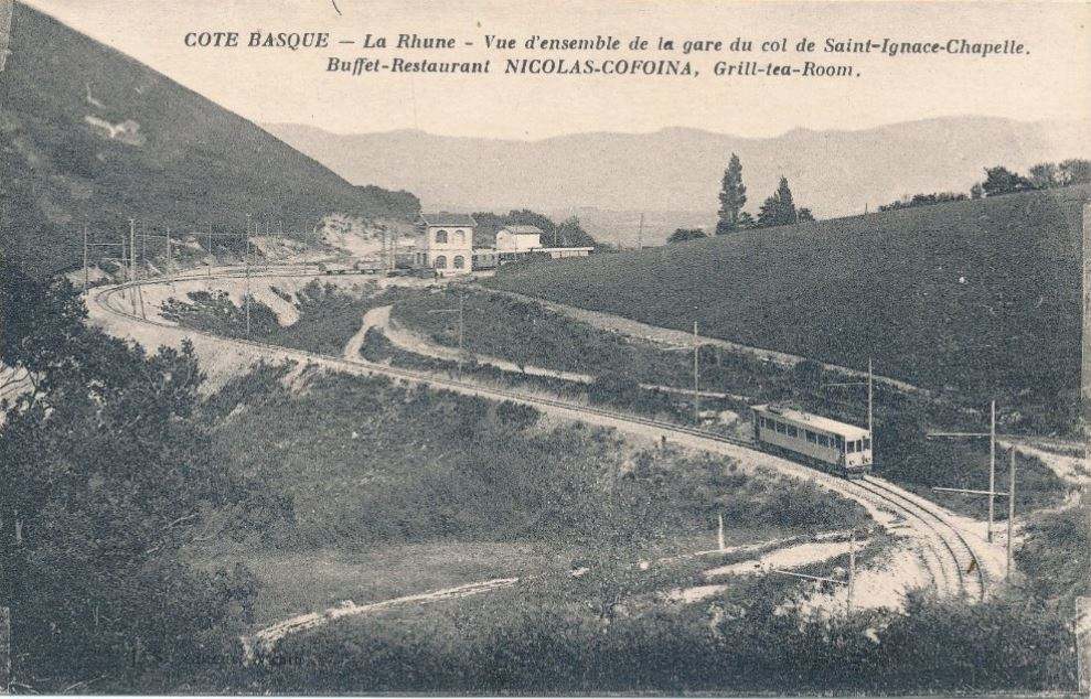 Le train de La Rhune, dernier vestige des tramways du Pays Basque