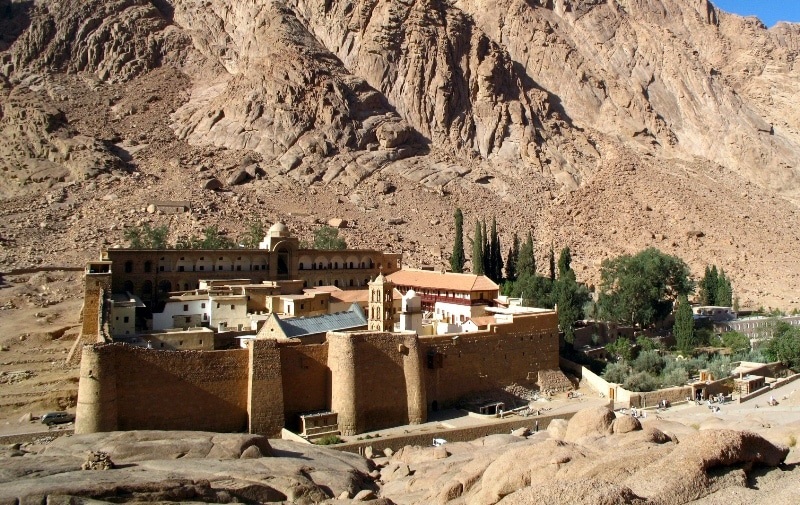 Le monastère Sainte-Catherine en Haute-Egypte