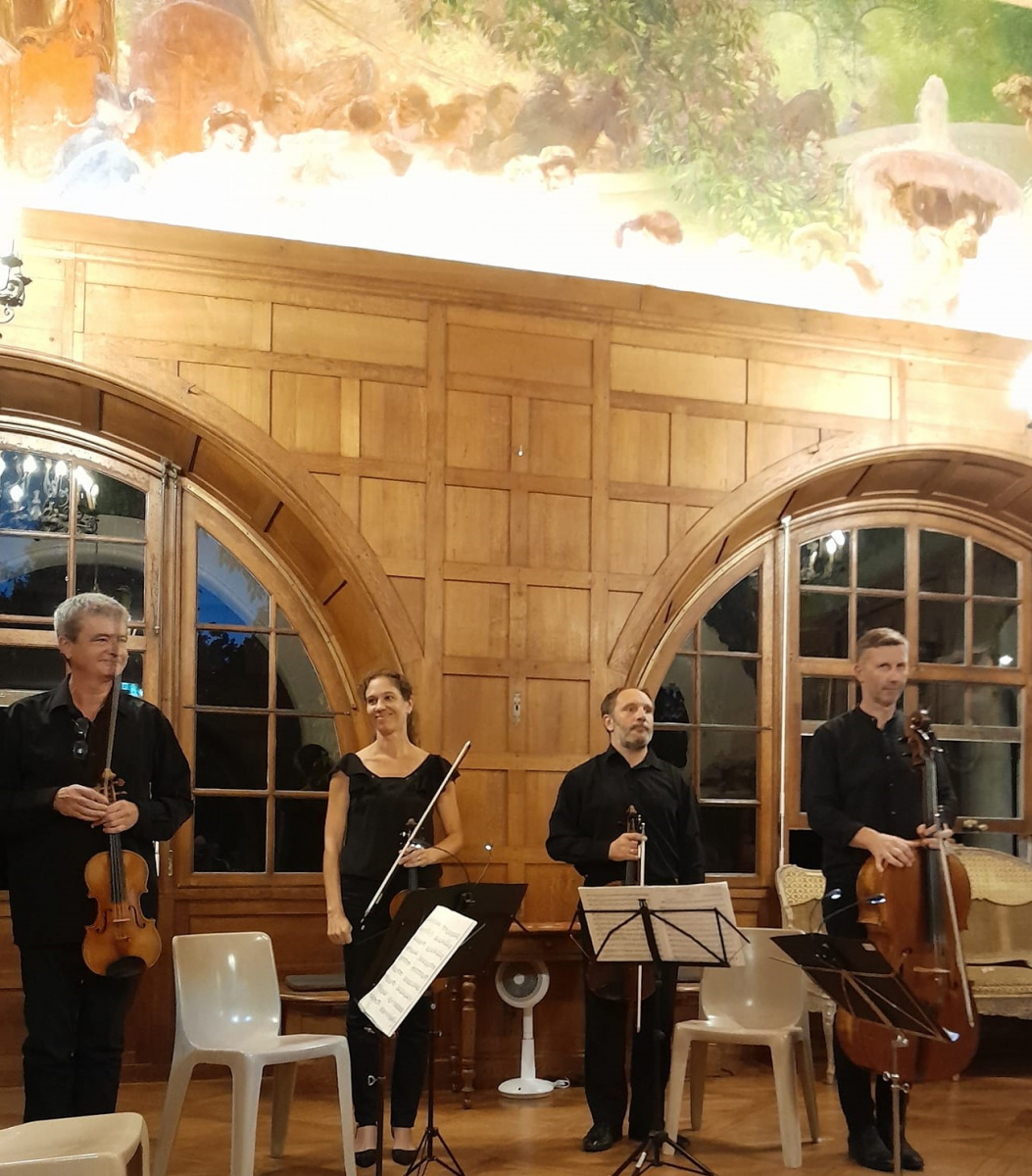 Le Quatuor Arnaga : son anniversaire à Cambo et un concert au Musée Historique de Biarritz