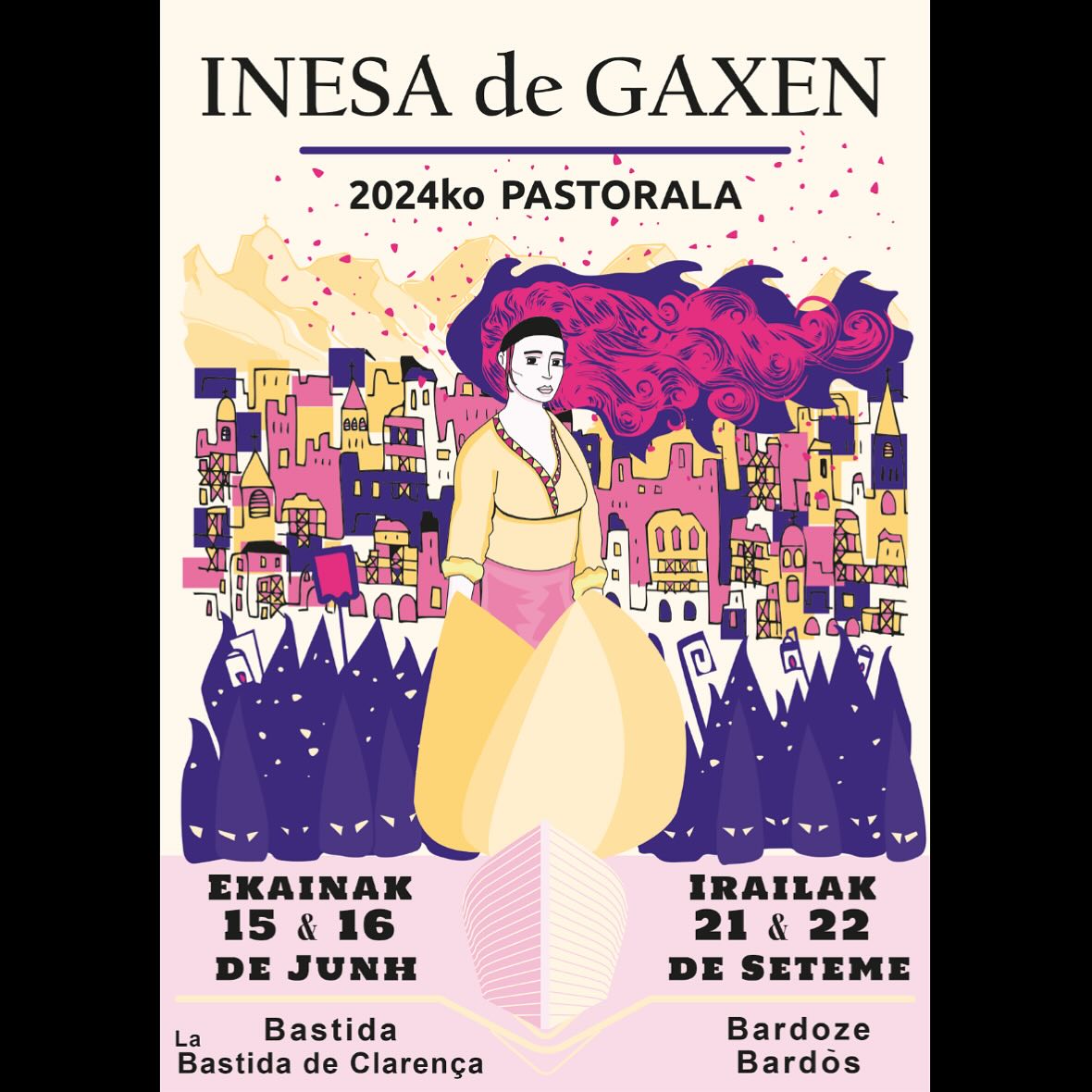 Pays charnégou : "Inesa de Gaxen", la pastorale bilingue 2024