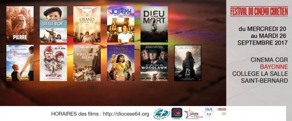 Un "Festival du cinéma chrétien" à Bayonne du 20 au 26 septembre