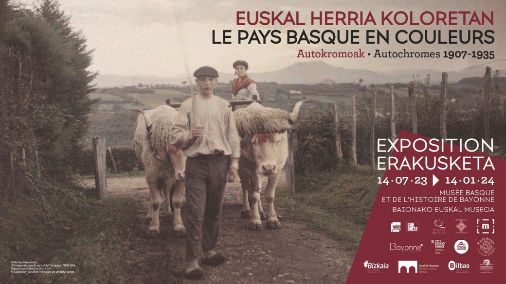 Musée Basque à Bayonne : le Pays Basque en couleurs, autochromes (1907-1935)