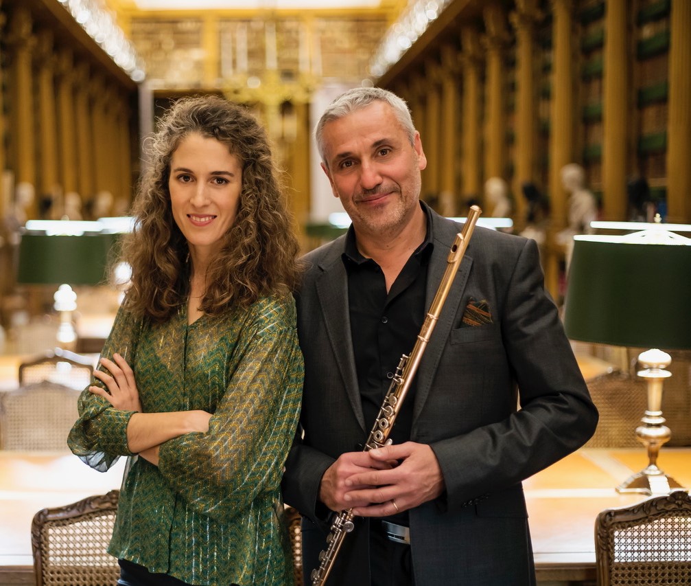 Biarritz : concert piano-flûte à l'Hôtel du Palais