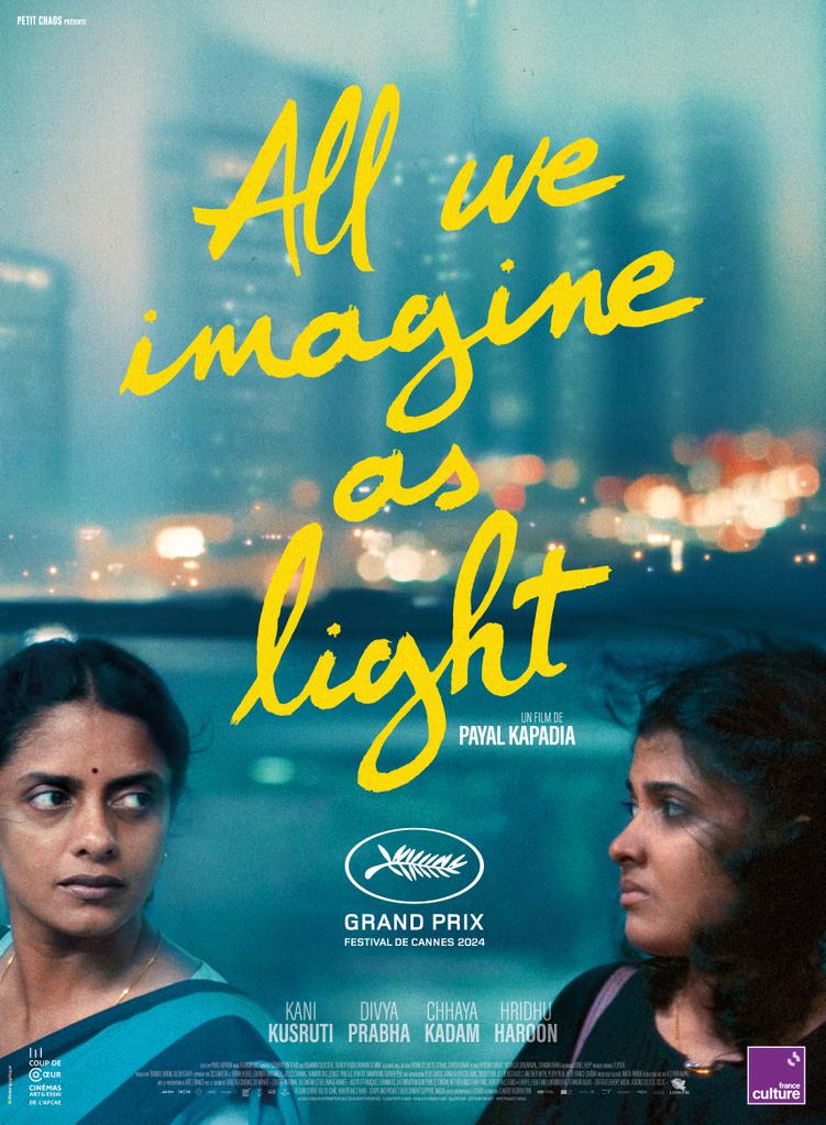 All We Imagine as Light (115’) - Film franco/indo/italo/luxembourgo/néerlandais de Payal Kapadia