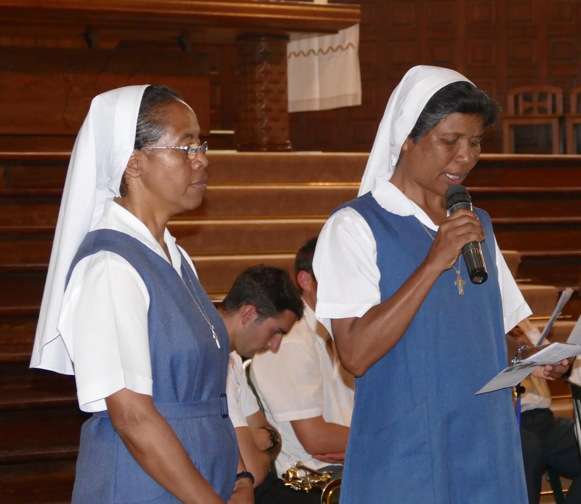 Des sœurs malgaches à Anglet