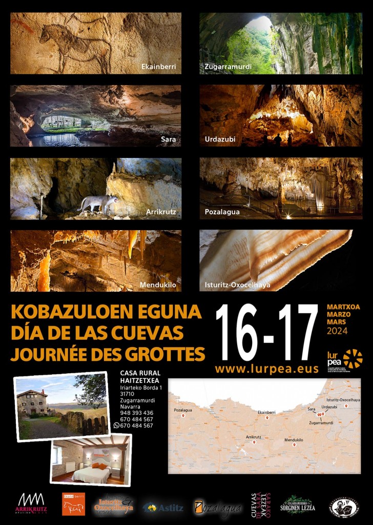 16-17 mars : la journée des grottes préhistoriques au Pays Basque