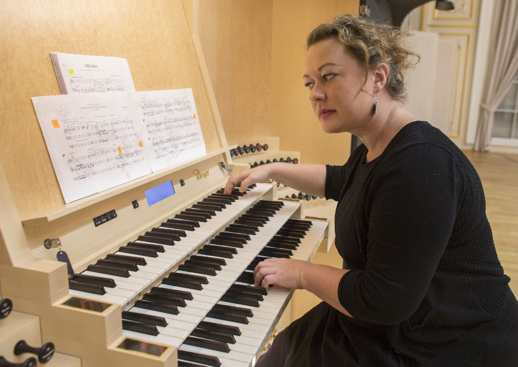L’organiste Monica Melcova