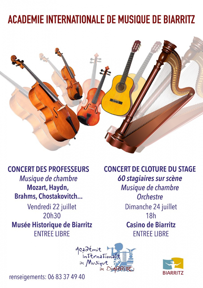 Académie Internationale de Musique de Biarritz : entretien avec son président, Yves Bouillier