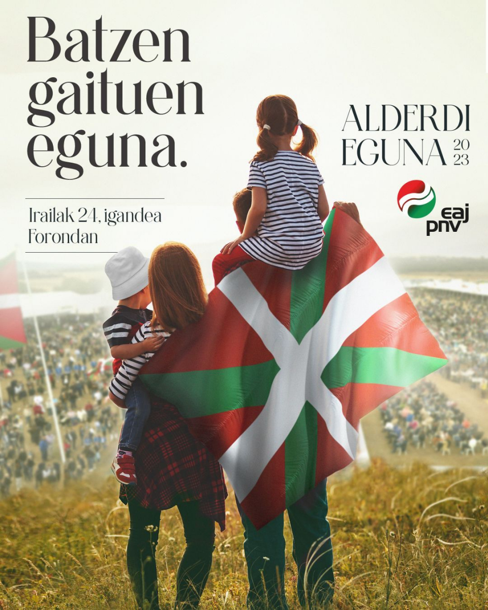 Vitoria/Gasteiz : la grande fête basque de l'Alderdi Eguna le 24 septembre