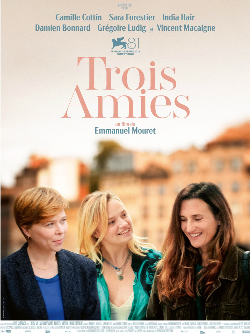 Trois Amies (117’) - Film français de Emmanuel Mouret