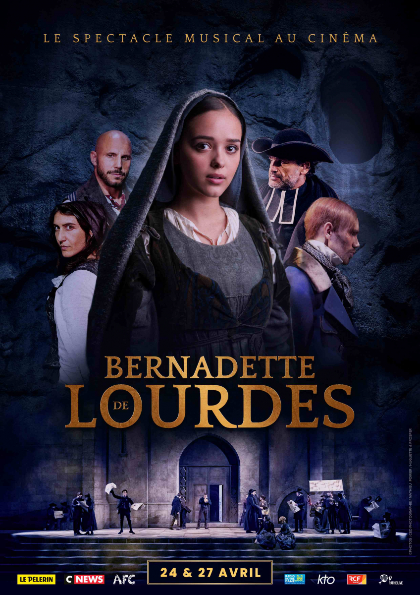 Le spectacle musical "Bernadette de Lourdes" sur grand écran