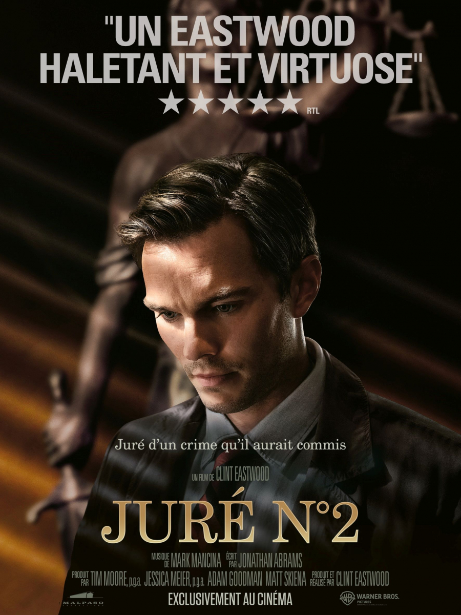 Juré n°2 (114’) - Film américain de Clint Eastwood