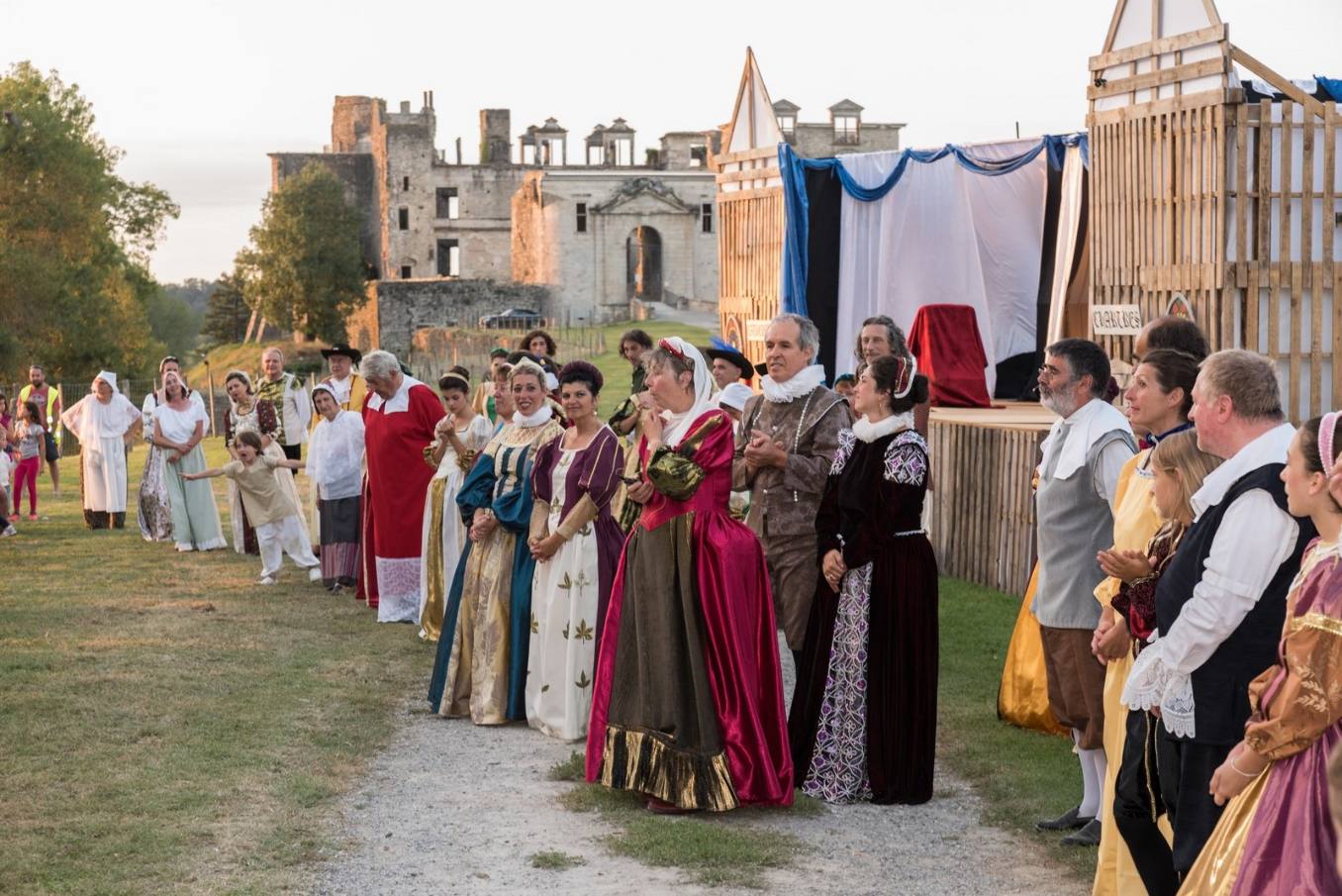 Les 9, 10 et 11 août, la saga des Gramont sera jouée au château de Bidache